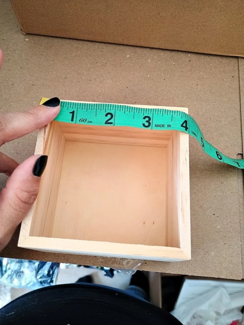 Wooden Storage Box - Picture 4 of 4